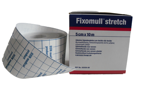 FixoMull Stretch 10cm x 10m - fikseringstape